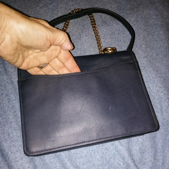 Coach, Unique & Rare Luxury; NWOT; Navy - Picture 9 of 12